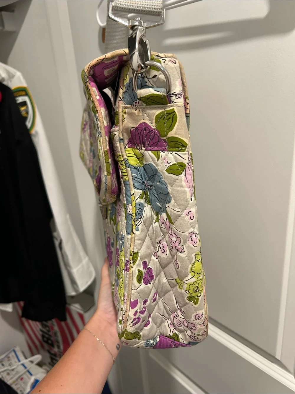Vera Bradley Structured Messenger Bag